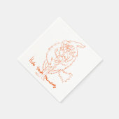 Hug Your Demons スタンダードカクテルナプキン (角)