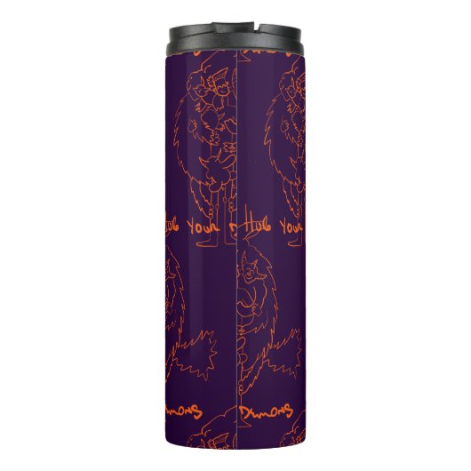 Hug Your Demons タンブラー (裏面)