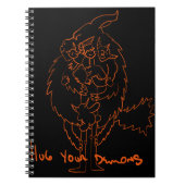 Hug Your Demons ノートブック (正面)