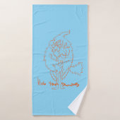 Hug Your Demons バスタオル (バスタオル)