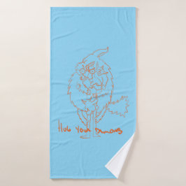 Hug Your Demons バスタオル