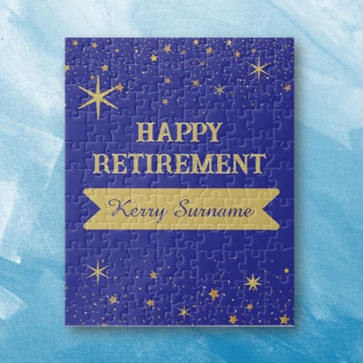 Huge Congrats! Happy retirement Personalized ジグソーパズル