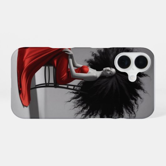 HUGE HAIR  iPhone 16ケース (裏面横)