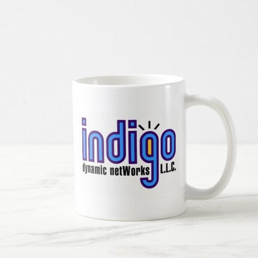 huge_idn_logo、www.indigodynamic.com コーヒーマグカップ (右)