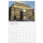 Huge Prague 2022 Calendar カレンダー (2月 2027)