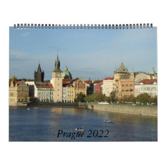 Huge Prague 2022 Calendar カレンダー