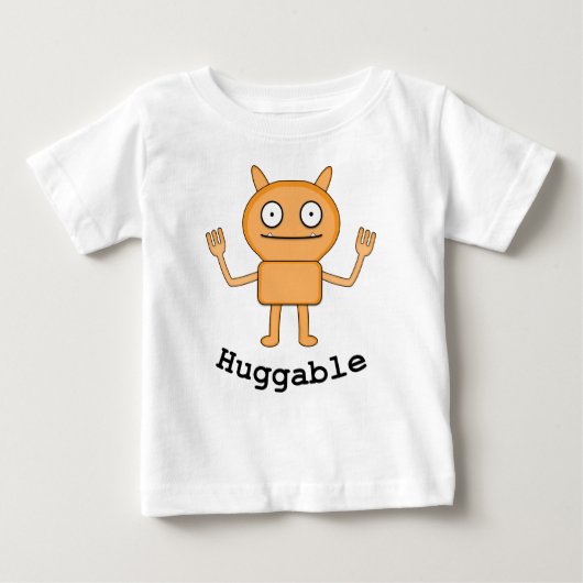 Hugggable -ベビー素晴らしジャージーTシャツ ベビーTシャツ (正面)