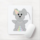 HugggablePastelBirthdayMouse マウスパッド (マウス)