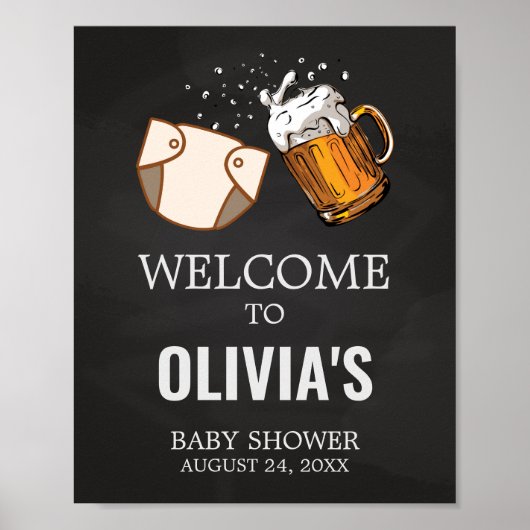 HuggiesとChuggies赤ちゃんシャワーへようこそ ポスター (正面)