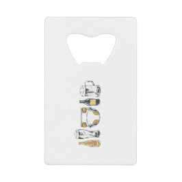 Huggies and Chuggies クレジットカード栓抜き