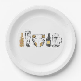 Huggies and Chuggies ペーパープレート