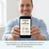 Huggies and Chuggies Invitation 招待状