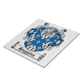 Hugginsの家紋 タイル (側面)