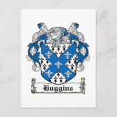 Hugginsの家紋 ポストカード (正面)