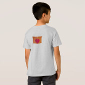 HuggyBoxの子供のワイシャツ Tシャツ (裏面フル)