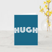 Hugh  カード (黄色い花)