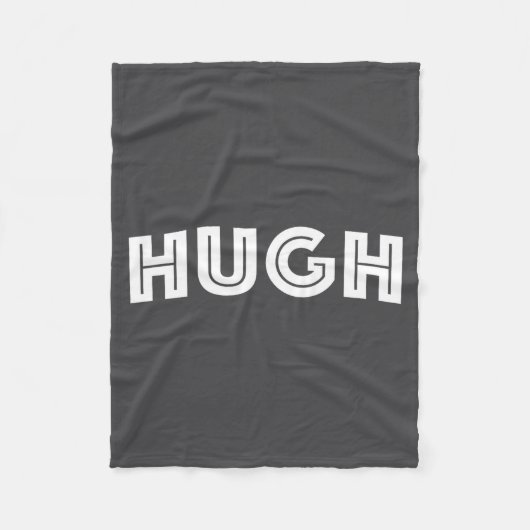 Hugh フリースブランケット (正面)