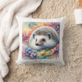 Hughs Hedgehog 180724AREF158 - Watercolor クッション (ブランケット)