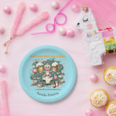 HugiesとChuggiesの応援からFatherhood ペーパープレート (パーティー)