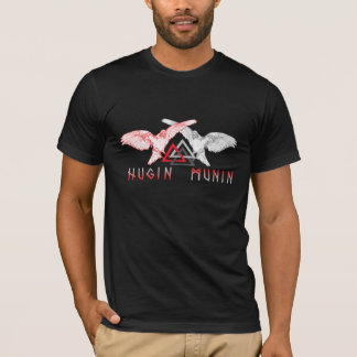 HUGIN及びMUNINのワイシャツ Tシャツ