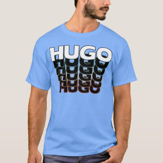 Hugo ファニー レトロ ヴィンテージ 日没 Hugo 80年代 90年代 フレン Tシャツ