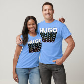 Hugo ファニー レトロ ヴィンテージ 日没 Hugo 80年代 90年代 フレン Tシャツ (ユニセックス)
