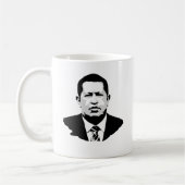 Hugo Chavez コーヒーマグカップ (左)