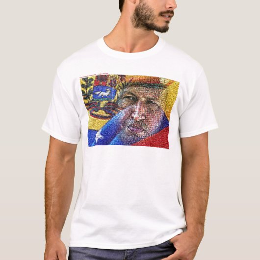 Hugo Chavez -ベネズエラ Tシャツ (正面)