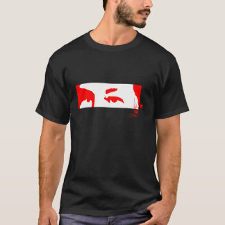 Hugo Chávez: Ojos y firma (rojo) Tシャツ