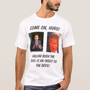 Hugo Chavez、SATAN Tシャツ