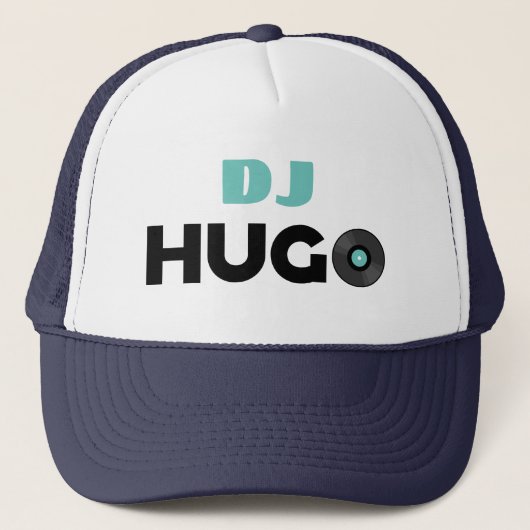 Hugo DJ Trucker Hat キャップ (正面)