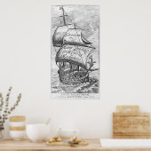 Hugo Grotiusによる「デ・マリ・リベロ」へのフロンティスピース ポスター (キッチン)