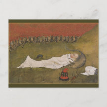 Hugo Simberg Tomtekungen sover CC0428はがき
