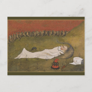 Hugo Simberg Tomtekungen sover CC0428はがき ポストカード