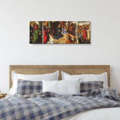 Hugo van der Goes - Portinari – 祭壇の概要 キャンバスプリント (インサイチュ (寝室))