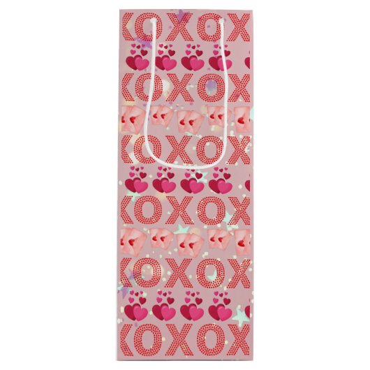 Hugs and kisses baby ワインギフトバッグ (正面)