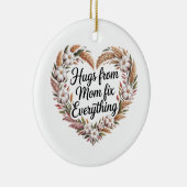 Hugs From Mom Fix Everything セラミックオーナメント (右)