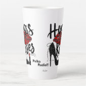 Hugs & Kisses Latte Mug カフェラテマグ (正面)
