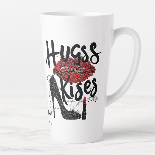 Hugs & Kisses Latte Mug カフェラテマグ (右)