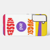 Hugs N Kisses Samsung Case Galaxyケース (裏面横)