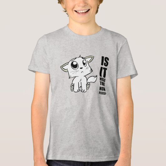 Hugs time トライブレンドＴシャツ (正面)