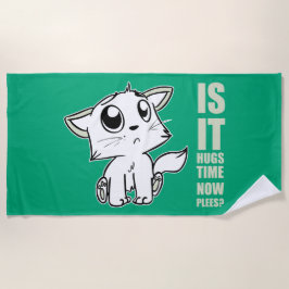 Hugs time ビーチタオル