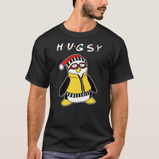 Hugsy the penguin tシャツ (正面)