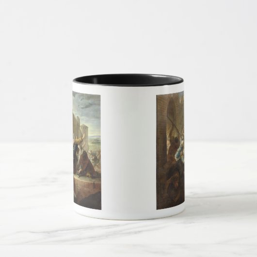 Huguenotsの排除 マグカップ (中央)