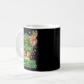 Hugvyn 100日入学 鹿狩り 迷彩ボーイズB コーヒーマグカップ (正面左)