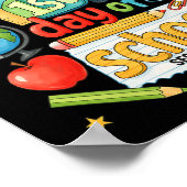 Hugvyn Back To School Second Grade Teacher 2nd Gra ポスター (角)