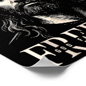 Hugvyn Dom Jesus Christian Face Crown God Family C ポスター (角)