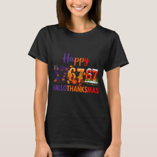 Hugvyn Six Seven Meme 67 ハロサンクスマス ハロウィン Tシャツ