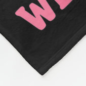 Hugvyn We衣服ピンクブレストガン野球アイスクレア フリースブランケット (角)