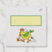 Huhn nähen  フェイバータグ (裏面)